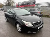 Gebraucht Toyota Avensis 2010 Schwarz Limousine
