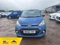 Gebraucht Hyundai i10 66 PS (48 kW) 2016 Blau Kleinwagen
