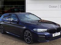 Used BMW 520 M Sport 187 HP (137 kW) 2022 Blue Estate