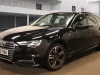 Used Audi A4 S-Line 252 HP (185 kW) 2016 Black Estate
