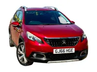 Used Peugeot 2008 Allure 82 HP (60 kW) 2016 Red SUV