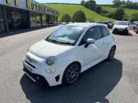 Used Abarth 595 Turismo 165 HP (121 kW) 2019 White Hatchback