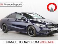 Used Mercedes CLA220 AMG line 170 HP (125 kW) 2019 Blue Sedan