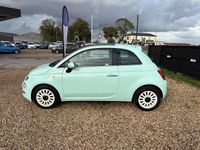 Used Fiat 500 Lounge 2017 Green Hatchback
