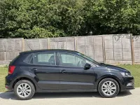 Used VW Polo SE 75 HP (55 kW) 2016 Black Hatchback