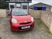 Used Nissan Micra Visia 2012 Red Hatchback
