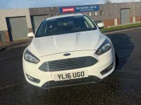 Used Ford Focus Titanium 98 HP (72 kW) 2016 White Hatchback