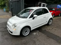 Used Fiat 500 S 69 HP (50 kW) 2010 White Hatchback
