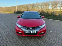 Begagnad Honda Civic SE 100 HK (73 kW) 2012 Röd Halvkombi