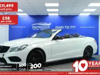 Used Mercedes E350 AMG 252 HP (185 kW) 2014 White Cabriolet