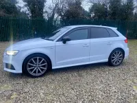 Used Audi A3 Sportback Black Edition 116 HP (85 kW) 2017 White Hatchback