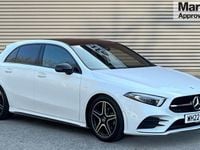 Used Mercedes A200 AMG Line Premium Plus 163 HP (119 kW) 2022 White Hatchback