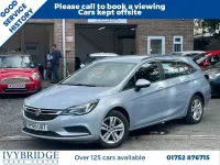 Used Vauxhall Astra Design Edition 100 HP (73 kW) 2016 Silver Estate