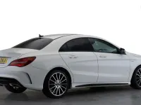 Used Mercedes CLA220 2018 White Coupe