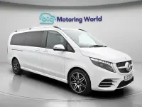 Used Mercedes V300 AMG line 237 HP (174 kW) 2023 White MPV