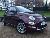 Used Fiat 500 Star 70 HP (51 kW) 2020 Red Cabriolet