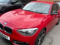 Used BMW 118 Sport Line 2011 Red Hatchback