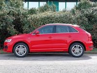 Used Audi Q3 S-Line 150 HP (110 kW) 2018 Red SUV