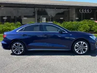 Begagnad Audi A3 S-Line 150 HK (110 kW) 2025 Blå Sedan