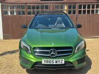 Used Mercedes GLA220 AMG line 177 HP (130 kW) 2016 Green SUV