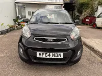 Used Kia Picanto 68 HP (50 kW) 2014 Black Hatchback