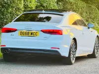Used Audi A5 S-Line 286 HP (210 kW) 2018 White Coupe