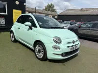 Used Fiat 500 Lounge 69 HP (50 kW) 2015 Green Hatchback