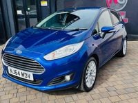 Used Ford Fiesta Titanium 2014 Blue Hatchback