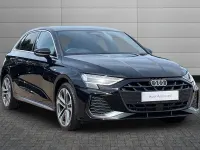New Audi A3 Sportback S-Line 201 HP (147 kW) 2026 Mythos black Hatchback