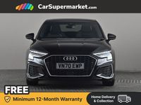 Used Audi A3 S-Line 150 HP (110 kW) 2020 Black Sedan