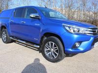Used Toyota HiLux 150 HP (110 kW) 2017 Blue Pickup
