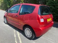 Used Citroën C2 VTR Sport 60 HP (44 kW) 2009 Red Hatchback