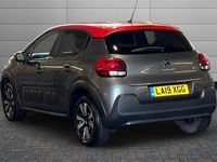 Used Citroën C3 Flair 83 HP (61 kW) 2019 Platinum grey with sport red roof Hatchback