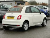 Używany Fiat 500C Pop 69 KM (50 kW) 2020 Biały Kabriolet