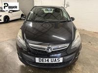 Used Vauxhall Corsa Edition 75 HP (55 kW) 2014 Black Hatchback