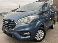 Used Ford Transit Custom Limited 130 HP (95 kW) 2021 Blue Van