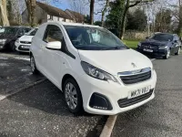 Used Peugeot 108 Active 72 HP (52 kW) 2021 White Hatchback