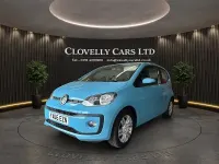 Used VW up! high up! 75 HP (55 kW) 2016 Blue Hatchback
