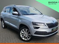 Used Skoda Karoq SE L 110 HP (80 kW) 2021 Brilliant silver metallic SUV