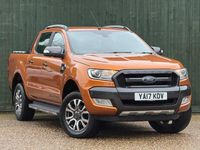 Used Ford Ranger Wildtrack 2017 Orange Pickup