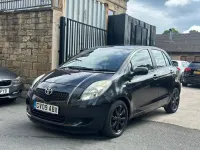 Used Toyota Yaris 101 HP (74 kW) 2009 Black Hatchback