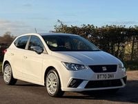 Used Seat Ibiza SE Technology 95 HP (69 kW) 2020 White Hatchback