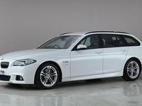 Begagnad BMW 530 M Sport 258 HK (189 kW) 2016 Vit Kombi