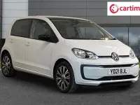 Begagnad VW up! Black Edition 65 HK (47 kW) 2021 Vit Halvkombi