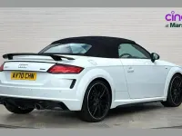 Used Audi TT Black Edition 245 HP (180 kW) 2020 White Cabriolet