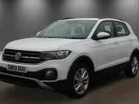 Used VW T-Cross SE 95 HP (69 kW) 2019 White SUV