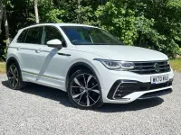 Used VW Tiguan R-line 150 HP (110 kW) 2020 White SUV