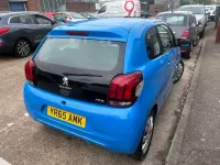 Usado Peugeot 108 Active 2015 Azul Utilitario