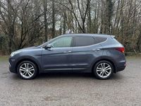 Used Hyundai Santa Fe Premium SE 2015 Blue SUV