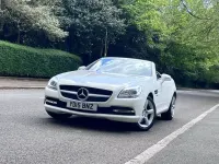 Used Mercedes SLK250 204 HP (150 kW) 2015 White Cabriolet
